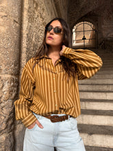 Carica l'immagine nel visualizzatore di Gallery, CAMICIA RIGHE SENAPE
